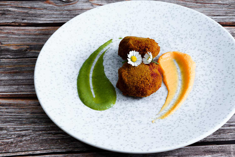 Food styling and photography for cookbook